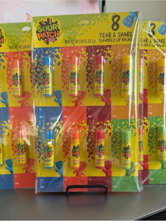 sour patch kids Other - Tear & Share Flavored Lip Balm Pack Assorted  Sour patch kids 24 lip balms